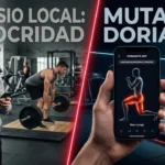 Comparativa entre un entrenador personal de gimnasio local genérico (mediocridad) y la plataforma biomecánica online de DorianFit con análisis muscular preciso
